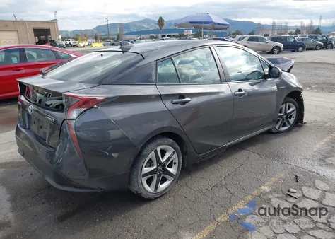 2017 Toyota Prius Four Touring from USA, damaged, VIN JTDKARFU1H3540360